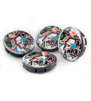 Schädel RR Damla Geçme Jant Göbek Kapağı 4’lü Set 55/58mm