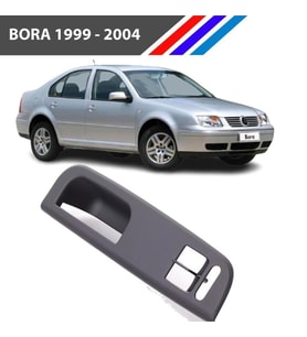 VW Bora Cam Düğme Çerçevesi Sol Taraf Gri Renk 1999 - 2004