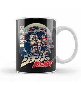 Jotaro Kujo 011 Kupa Bardak Porselen