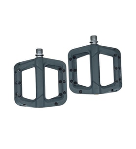Asistan Drox PD 710 Rulmanlı Plastik Çivili Mtb Freeride Bmx Geniş Platform Bisiklet Pedalı Gri