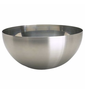 Servis,Salata Kasesi IKEA Paslanmaz Çelik MeridyenDukkan 28 cm Kase Sunum,Derin (Metal)