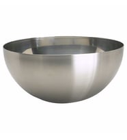 Servis,Salata Kasesi IKEA Paslanmaz Çelik MeridyenDukkan 28 cm Kase Sunum,Derin (Metal)