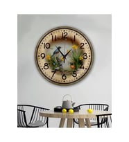 bilge Tasarım RETRO Duvar Saati 40 x 40 CM (Karışık)