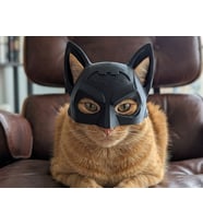3D Kedi Batman Maskesi