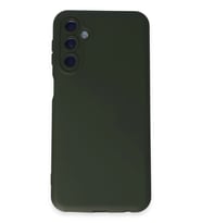 Newface Samsung Galaxy M34 5G Kılıf Nano içi Kadife Silikon - Koyu Yeşil