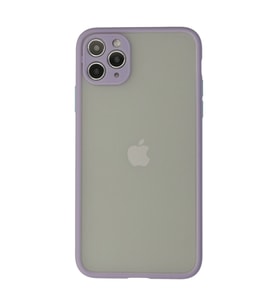 Apple İphone 12 Pro Kılıf Montreal Silikon Kapak - Mor