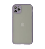 Apple İphone 12 Pro Kılıf Montreal Silikon Kapak - Mor