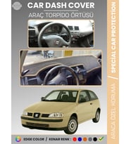 SEAT İBİZA (1998-2001) Torpido Örtüsü Panel Halı Koruma Tam Uyum Çatlamayı Önler Hızlı Montaj