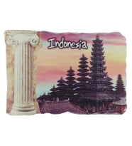 Endonezya Temalı Sütun Magnet (Karışık)