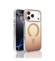 Apple iPhone 17 Pro Max Kılıf M-safe Şarj Özellikli Transparan Renk Geçişli Zore Toros Kapak