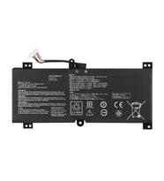 Asus C41N1731 ile Uyumlu Notebook Bataryası Pili - Ver.1 (Siyah)