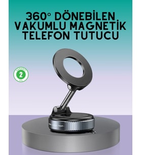 360 Derece Ayarlanabilir Manyetik Araç Telefon Standı