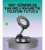 360 Derece Ayarlanabilir Manyetik Araç Telefon Standı
