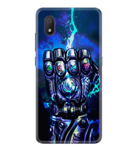 TCL L7 Kılıf Silikon Desen Thunder Play 1760