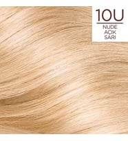 Excellence Creme Nude Renkler Saç Boyası - 10U Nude Sarı