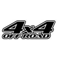 4x4 Off road Sticker Yapıştırma Oto Etiket 28cm