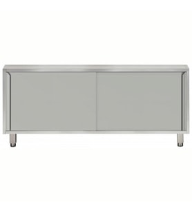 Electrolux Professional 2 + 2 Kayar Kapılı Alt Dolap, Pass-thru, 2000 Mm - Modular Line TE2S20DA