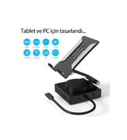 Pilelistore   Dönüştürücü 10in1 Hub 116 - Gri