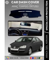 VOLKSWAGEN JETTA (2007-2011) Torpido Örtüsü Ön Göğüs Koruma Tam Uyum Çatlamayı Önler