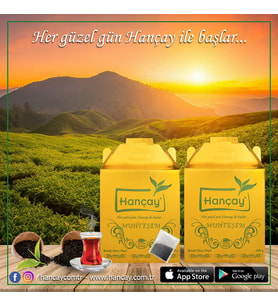 HANÇAY Muhteşem Demlik Poşet Çay 1.6kg (16gr X 100AD)