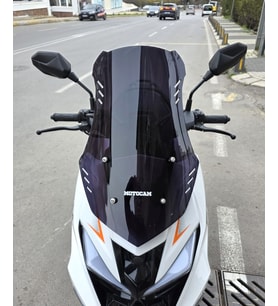 MOTOCAM SFM Lahos Ön Cam 2024-2026 Model 55cm Siyah Renkli 4mm