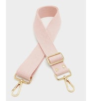 Angel Çanta Aksesuar Pamuklu Kolon 120X4 Cm Light Gold Metal Pembe