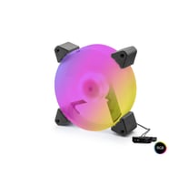 Kasa Fanı 5. Nesil Rgb 12 Cm - Siyah ND2664