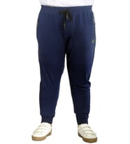 Mode XL Büyük Beden Eşofman Altı DarPaça Zippered 22501 İndigo