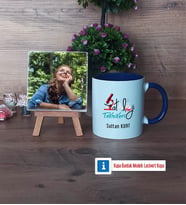 Patoloji Teknikeri Fotoğraflı Dekoratif Taş, Kupa Bardak Beyaz Hediye Tıp Bayramı Hediyesi (Model 3)