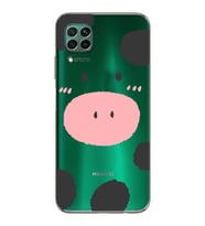 Huawei P40 Lite Uyumlu Baskılı Yumuşak Silikon Şeffaf Telefon Kılıfı
