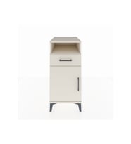 Kronos Komodin 2 Raflı Tek Çekmeceli Tek Kapaklı 44x59x96 Aytaşı-Aytaşı