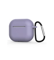 Apple Airpods 3. Nesil Uyumlu Zore Airbag 28 Silikon Kılıf (Koyu Lila)