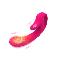 Çift Motorlu Modern Rabbit Vibrator Pembe
