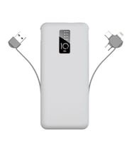 Zore PW-05 Hızlı Şarj Led Göstergeli Micro Lightning Type-C Kablolu Taşınabilir Powerbank 10000mAh