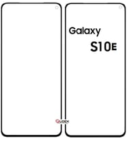 Samsung S10E SM-G970F Dokunmatik Okalı Ön Cam Lens Orjinal Kalite