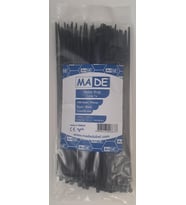 MADE KABLO BAĞI 3,6X250 mm SİYAH 100 LÜ