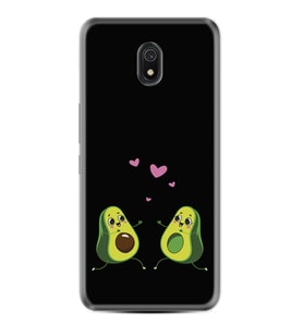Xiaomi Redmi 8A 8 Pro 9C 9T 10C 11T Pro Kılıf Desenli Silikon Aşık Avokadolar 1642