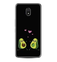 Xiaomi Redmi 8A 8 Pro 9C 9T 10C 11T Pro Kılıf Desenli Silikon Aşık Avokadolar 1642