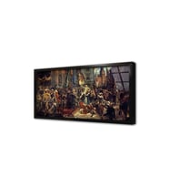 Renaissance Çerçeveli Cam Tablo