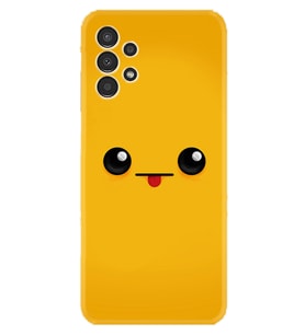 Samsung Galaxy M14 Kılıf Resimli Desenli Silikon Platinium Series Yellow Sweet 1817