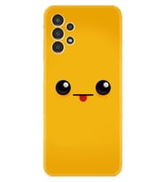 Samsung Galaxy M14 Kılıf Resimli Desenli Silikon Platinium Series Yellow Sweet 1817