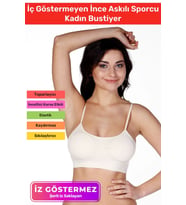 Özel Üretim Toparlayıcı Nefes Alabilen Kumaş Zarif İç Göstermeyen İnce Askılı Sporcu Kadın Bustiyer