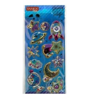 TANEX KIDS TNX-26063 DEKORATİF ETİKETLER - SHINING MAGIC PUFFY STICKER