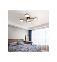 Modern Ahşap Led Avize