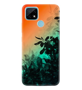 Realme C11 C21 C21Y C25Y C11 2021 Kılıf Desemli Silikon Güzel Çiçekler 1712