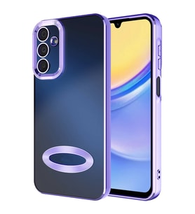 Samsung Galaxy A25 Uyumlu Kılıf Kamera Korumalı Logo Gösteren Zore Omega Kapak
