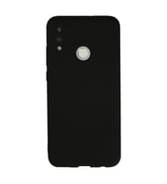 Huawei P Smart 2019 Kılıf Nano İçi Kadife Silikon - Siyah