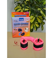 Hac Umre Kayıp Önleyici Güven Çemberi - Çocuk Güvenlik Bilekliği (Pembe)