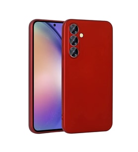 Samsung Galaxy A55 Kılıf Soft Mat Premier Case Kapak (Kırmızı)
