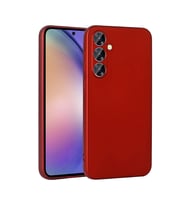 Samsung Galaxy A55 Kılıf Soft Mat Premier Case Kapak (Kırmızı)